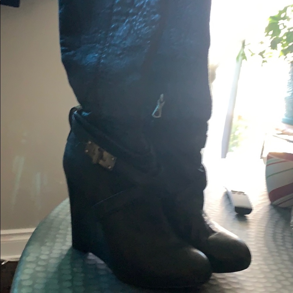 BCBG black knee high boots